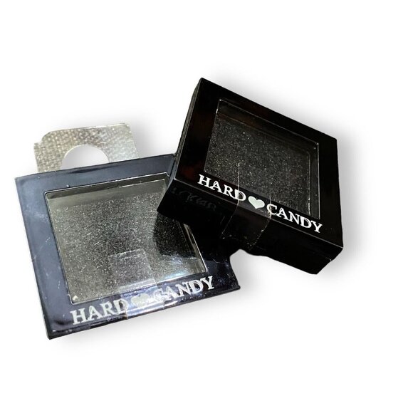 2 Hard Candy Single & Loving It Powder Eye Shadow Night Out #517 Black Glitter - Picture 3 of 3
